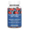 California Gold Nutrition Probiotic With Inulin Gummies, Natural Mixed Berry, 90 Vegetarian Gummies