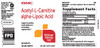 Gnc Acetyl-L-Carnitine Alpha-Lipoic Acid 500Mg / 200Mg - 60 Caplets