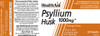Psyllium Husk - 60 X 1000 Mg Vegicaps
