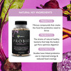 Karamd Probio Amplify - High Potency Cfus, 11 Enzyme Strains & Healthy Natural Fiber - Probiotic Supplement For Digestive Support & Gut Health - Vegetable Capsules - 30 Servings (90 Capsules)