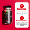 Karamd Heart Guard | Natural Heart Support Supplement | Hawthorn Berry, Magnesium, Nattokinase & Grapeseed Extract | Support Cellular Processes | Non-Gmo, Gluten Free & Vegan Friendly (30 Servings)