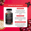 Karamd Heart Guard | Natural Heart Support Supplement | Hawthorn Berry, Magnesium, Nattokinase & Grapeseed Extract | Support Cellular Processes | Non-Gmo, Gluten Free & Vegan Friendly (30 Servings)