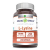 Amazing Formulas L-Lysine 500Mg 250 Capsules Amino Acid Supplement | Non-Gmo | Gluten Free | Made In Usa