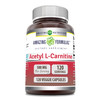 Amazing Formulas Acetyl L-Carnitine Hcl 500 Mg 120 Veggie Capsules Supplement | Non-Gmo | Gluten Free | Made In Usa | Suitable For Vegetarians