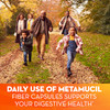 Metamucil, Daily Psyllium Husk Powder Supplement, 3-In-1 Fiber For Digestive Health, Plant Based Fiber, 300Ct Capsules (Packaging May Vary)