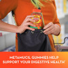 Metamucil Fiber Supplement Gummies, Sugar Free Orange Flavor, 5G Prebiotic Plant Based Fiber Blend, 120 Count
