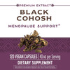 Nature'S Way Premium Black Cohosh, Menopause Support For Women*, 40 Mg Per Serving, 120 Vegan Capsules