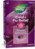Nature'S Way Cold+Flu Relief, Umcka, Shortens Duration And Reduces Severity, Multi-Symptom Relief, Homeopathic, Phenylephrine Free, Non-Drowsy, Berry Flavored, 20 Chewable Tablets (Packaging May Vary)