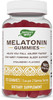 Nature'S Way Melatonin Gummies, Supports Restful Sleep For Adults*, Strawberry Flavored, 5 Mg Per Serving, 120 Count