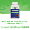 Nature'S Way Tart Cherry Ultra Chewable, Anthocyanin Supplement And Antioxidant Support*, 1,200 Mg Per Serving, 90 Count