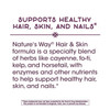 Nature'S Way Premium Blend Hair & Skin, Supports Healthy Hair, Skin, & Nails*, 100 Capsules