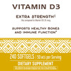 Nature'S Way Vitamin D3 Extra Strength; 2000 Iu Per Serving; 240 Softgels