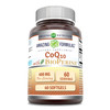 Amazing Formulas Coq10 With Bioperine Supplement | 400 Mg Per Serving | 60 Softgels | Non-Gmo | Gluten Free | Made In Usa