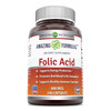 Amazing Formulas Folic Acid Supplement | 800 Mcg | 240 Capsules | Non-Gmo | Gluten Free | Made In Usa