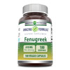 Amazing Formulas Fenugreek Seed 610 Mg 180 Veggie Capsules Supplement | Non-Gmo | Gluten Free | Made In Usa | Suitable For Vegetarians