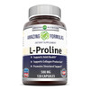 Amazing Formulas L-Proline 500Mg 120 Capsules - Promotes Healthy Joints, Bones And Connective Tissue - Assists With Collagen Production