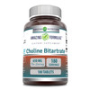 Amazing Formulas Choline Bitartrate - 650 Mg, 180 Tablets (Non-Gmo, Gluten Free) – Supports Nerve & Brain Health - Promotes Cellular Function - Cognitive Support