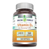 Amazing Formulas  Vitamin D3 With Coconut Oil  5000  Iu 360 Softgels Supplement | Non-Gmo | Gluten Free | Made In Usa