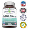 Amazing Nutrition L-Theanine Dietary Supplement * 200 Mg Pure Veggie Capules * Promotes Relaxation And Stress Reduction * All-Natural Stress Relief Relaxer * Sedative Free * 120 Vegetarian Caps