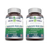 Amazing Formulas Hyaluronic Acid & Msm Supplement | 500 Mg | 120 Capsules | Non-Gmo | Gluten Free | (Pack Of 2)