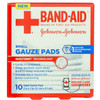 Band-Aid Brand Cushion-Care Gauze Pads 2In X 2In, 10 Count