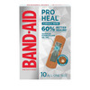 Band-Aid Brand Pro Heal Adhesive Bandages With Hydrocolloid Gel Pad, Clinically Tested Waterproof Bandages, Better Healing Of Minor Wounds, Sterile First Aid Bandages, All One Size, 10 Ct