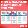 Band-Aid Brand Flexible Fabric Adhesive Bandages For Wound Care And First Aid, Finger And Knuckle, 20 Ct (Pack Of 6)