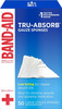 Band-Aid Brand Tru-Absorb Gauze Sponges 4X4In, 50 Count