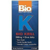 Bio Nutrition Inc, Bio Krill 500Mg, 45 Sgel