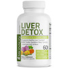 Bronson Liver Detox Advanced Detox & Cleansing Formula Supports Health Liver Function With Milk Thistle, Dandelion Root, Turmeric, Artichoke Leaf & More, Non-Gmo, 60 Vegetarian Capsules