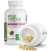 Bronson Milk Thistle Silymarin Marianum & Dandelion Root Liver Health Support, Antioxidant Support, Detox, 250 Capsules