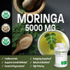 Bronson Moringa Extra Strength Capsules Moringa Oleifera Powder, 120 Count