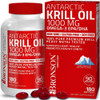 Bronson Probiotic 50 Billion Cfu + Prebiotic With Apple Polyphenols & Pineapple Fruit Extrac Antarctic Krill Oil 1000 Mg With Omega-3S Epa Dha