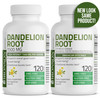 Bronson Dandelion Root High Potency Supplement, Supports Overall Good Health & Well-Being, Traditional Diuretic Herb - Non-Gmo, 120 Vegetarian Capsules