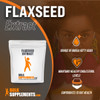 Bulksupplements.Com Flaxseed Extract Powder - Flax Seed Supplement - Vegan Omega 3 Supplement - Ground Flaxseed Powder - Omega 3 Supplement - Flax Seeds Extract (250 Grams - 8.8 Oz)