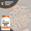 Bulksupplements.Com Valerian Root Capsules - Valerian Root Extract, Valerian Root Capsules 1000Mg - Vegan, 2 Capsules Per Serving, 4000Mg Equivalent, 240 Veg Capsules, Pack Of 1