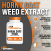 Bulksupplements.Com Horny Goat Weed Capsules - Epimedium Extract, Horny Goat Weed For Men, Horny Goat Weed Herbal Supplements - Vegan, 2 Capsules Per Serving, 360 Veg Capsules