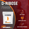 Bulksupplements.Com D-Ribose Powder - Dietary Supplement For Energy & Muscle Support - Unflavored - 5G (5000Mg) Per Serving, 200 Servings (1 Kilogram - 2.2 Lbs)