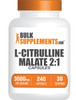 Bulksupplements.Com L-Citrulline Malate Capsules - L-Citrulline Dl-Malate 2:1, Citrulline Malate Supplement - Gluten Free, 8 Capsules Per Serving, 240 Capsules (Pack Of 1)