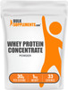 Bulksupplements.Com Whey Protein Concentrate Powder - Unflavored Protein Powder, Flavorless Protein Powder, Whey Protein Powder - Gluten Free, 30G Per Serving, 1Kg (2.2 Lbs) (Pack Of 1)