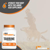 Bulksupplements.Com Taurine Capsules - Taurine Supplement, Taurine 2000Mg, Amino Acids For Heart Health, Taurine Pills - Gluten Free, 4 Taurine 500Mg Capsules Per Serving (2000Mg), 360 Capsules