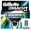 Gillette razor blades Mach3, for men, 8 pieces, XL