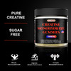 BSSTABBON Creatine Monohydrate Gummies 5000Mg Per Serving 60 Count For Muscle Strength, Energy Boost For Women And Men