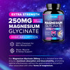 Built Nature Magnesium Glycinate 250Mg - High Absorption Chelated Magnesium Supplement - 100% Pure Magnesium Glycinate - Stress, Sleep, Heart, And Muscle Health Support - Non-Gmo, Vegan, Gluten-Free (60 Tablets)