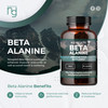 Newgate Labs - Beta Alanine 500Mg For Men And Women - 90 Capsules - Preworkout Nutritional Supplement - Energy & Muscle – Halal - Made In The Uk