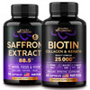 NUTRAHARMONY Saffron Capsules & Biotin, Collagen Capsules