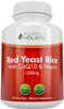 Purely Holistic Red Yeast Rice 1200Mg With Coq10 & Flush Free Niacin 120 Vegetarian Capsules - Non Irradiated, Citrinin Free