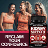 Saint Mingiano Kidney Support Cleanse Detox & Repair -120 Capsules - Cranberry & Astragalus Root Pills For Women And Men | High Strength Liver Cleanse Detox Supporting Urinary Tract Health & Bladder Health
