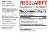 Silver Fern Regularity Digestive Supplement Capsules Brand - 1 Bottle = 30 Capsules = 30 Day Supply - Mucosave Fg (Prickly Pear Polysaccharides & Olive Leaf Polyphenols) & Sunfiber