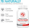 Silver Fern Whole Food Daily Multi Vitamin W/Trace Mineral Blend Supplement - 2 Bottles - 60 Vegicaps Each - 60 Day Supply - Natural, Non-Gmo, Vegan, Multivitamin For Men & Women - Zero Synthetics
